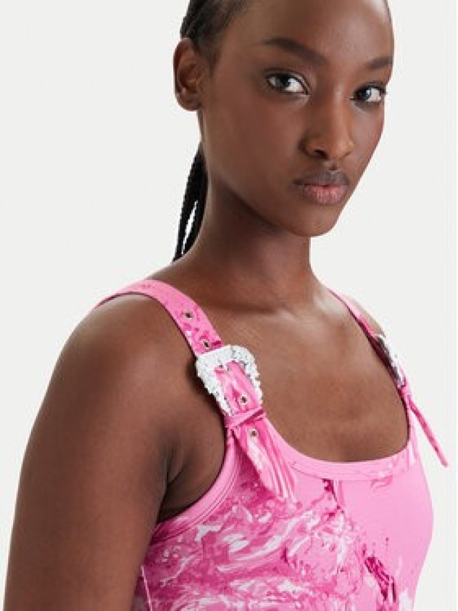 Versace Jeans Couture Sukienka codzienna 80HAO943 JS550 Różowy Slim Fit