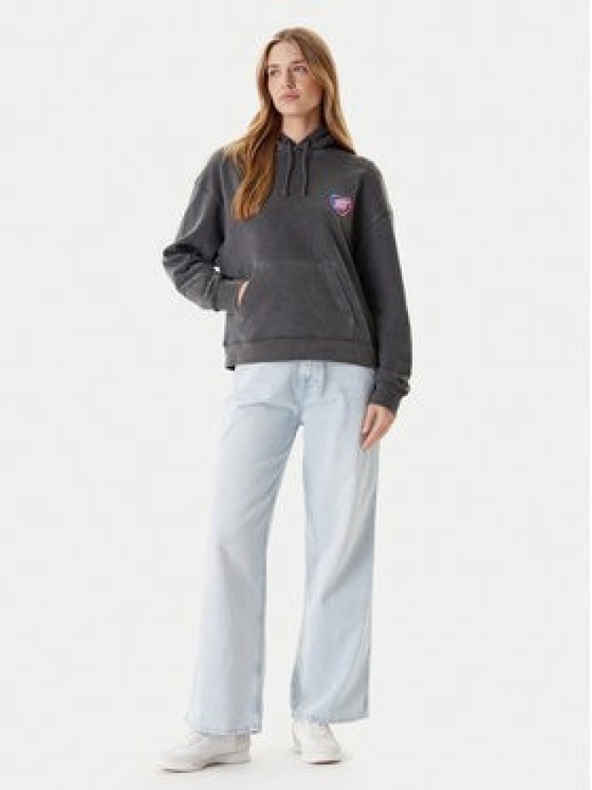 Tommy Jeans Bluza Neon DW0DW20945 Szary Boxy Fit