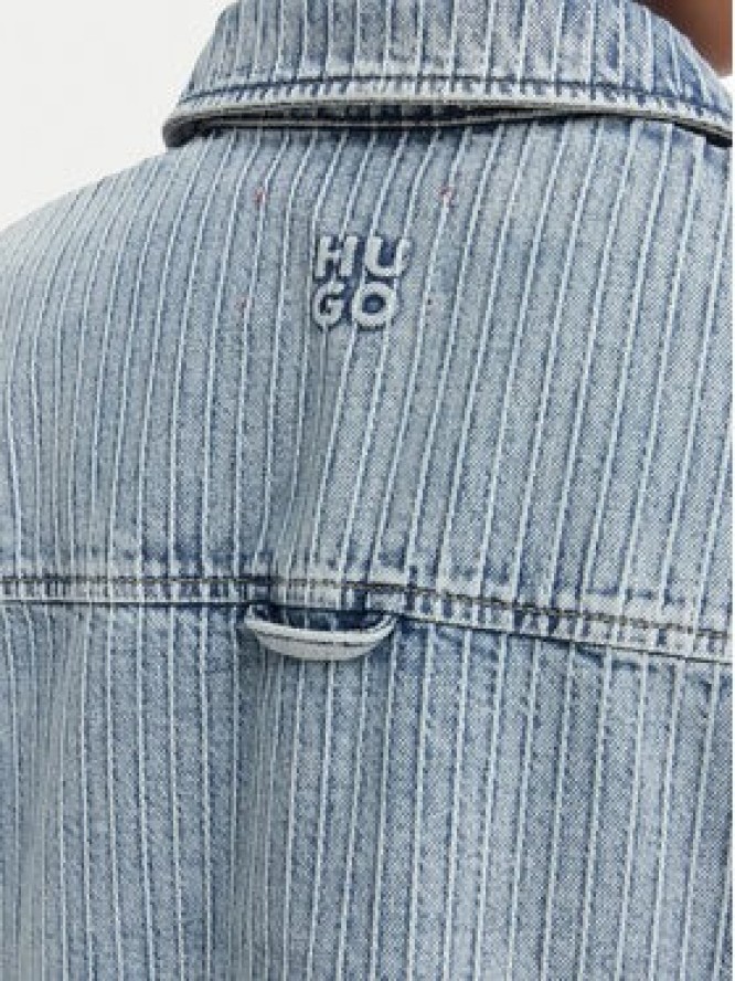 HUGO Koszula jeansowa Gesila_1 50559758 Błękitny Relaxed Fit