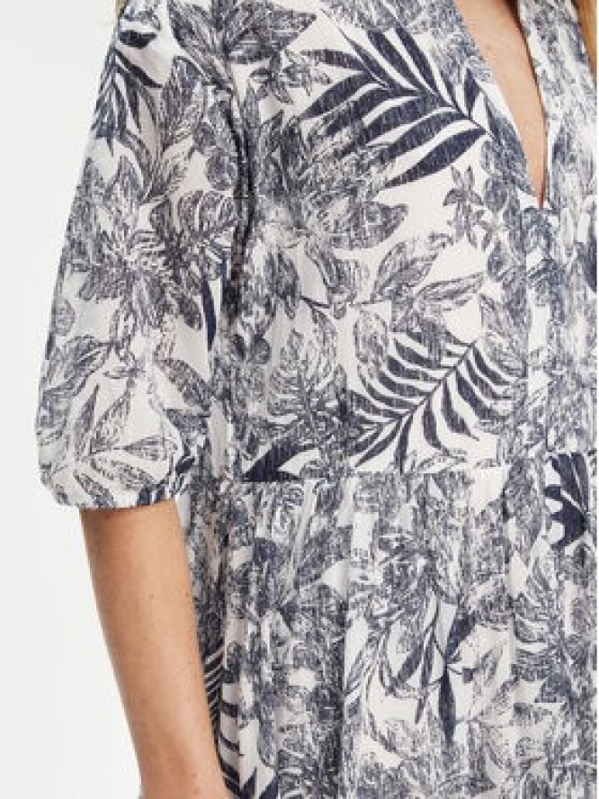 United Colors Of Benetton Sukienka letnia 4ENDDV0BT Niebieski Relaxed Fit