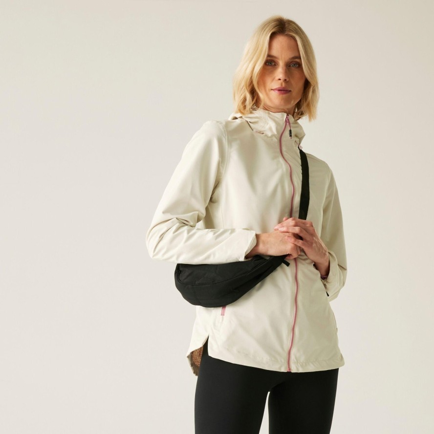 Kurtka turystyczna przeciwdeszczowa damska Hamara IV wodoodporna