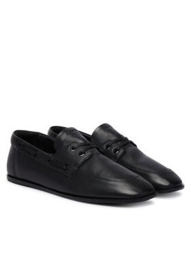 Calvin Klein Półbuty Ess Boatshoe Lth HW0HW03116 Czarny