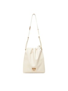 PINKO Torebka Slouchy Classic Bag PE 25 PLTT 104359 A270 Écru