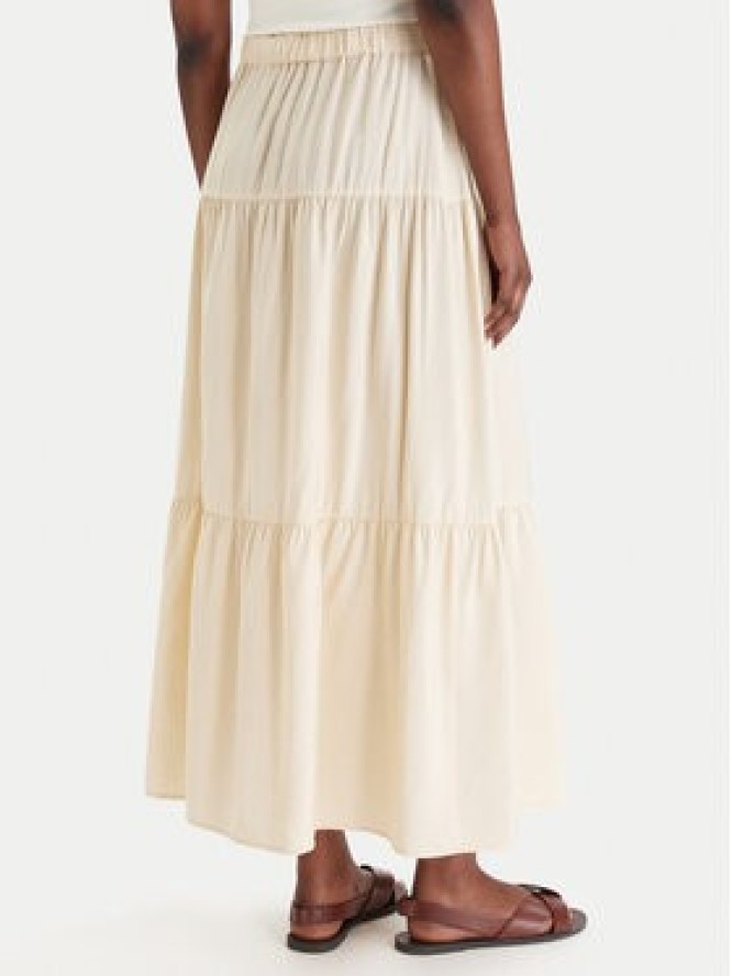 Marella Spódnica maxi Ciocca 2613101084 Écru Regular Fit