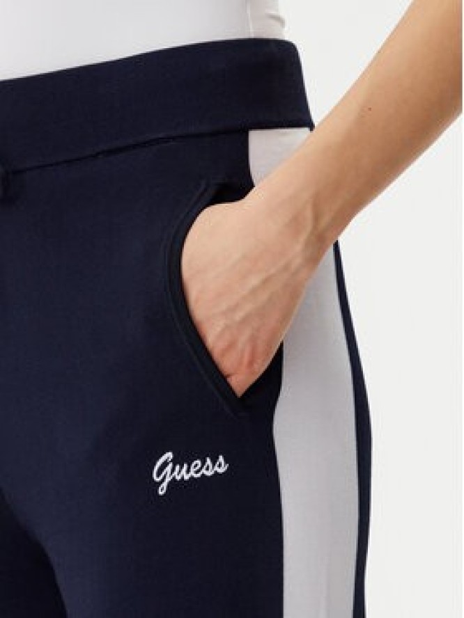 Guess Spodnie dresowe V5GB00 Z3D60 Granatowy Regular Fit