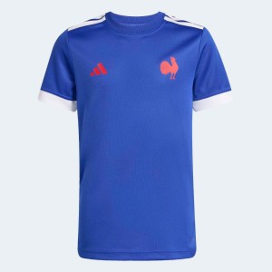 Koszulka do rugby ADIDAS Reprezentacja Rugby XV de France 25/26 na rozgrzewkę