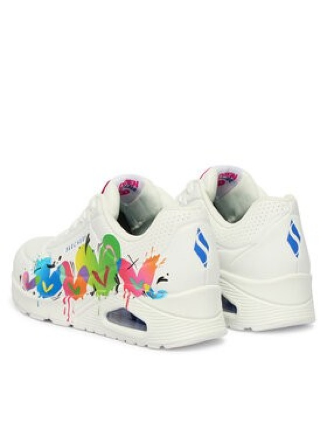 Skechers Sneakersy Jason Naylor: Uno - Open Your Heart 190008/WMLT Biały