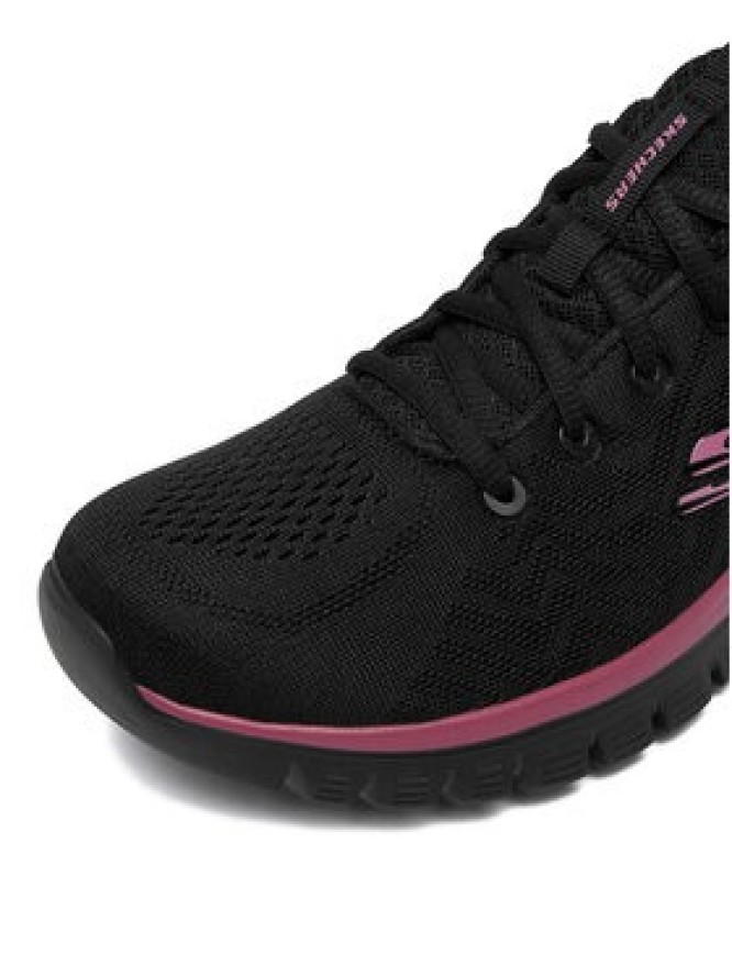 Skechers Sneakersy C-GRACEFUL 12615 BKMV Czarny