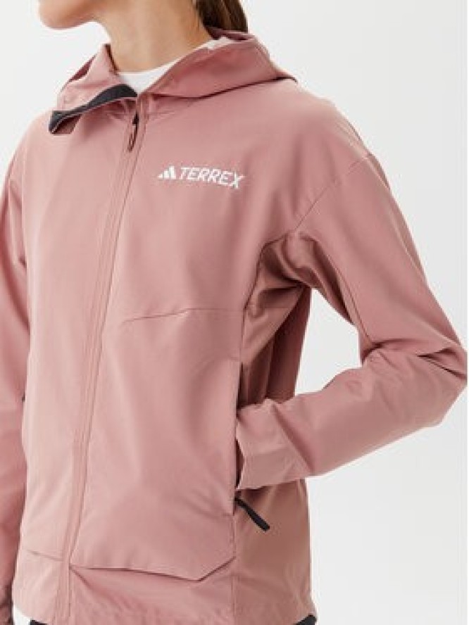 adidas Kurtka softshell Terrex Multi JC6861 Różowy Regular Fit