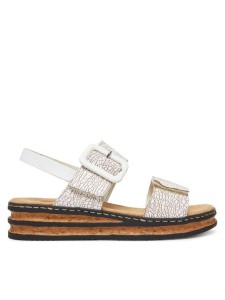 Rieker Sandały 62950-80 Biały