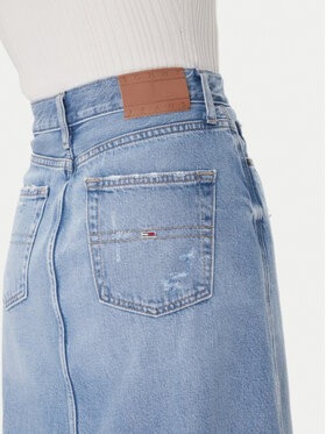 Tommy Jeans Spódnica jeansowa Claire Midi Skirt Bi8036 DW0DW21292 Niebieski Regular Fit