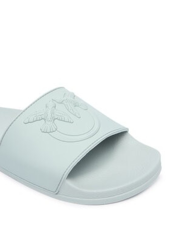 PINKO Klapki SS0093 E027 E72 Niebieski jasny