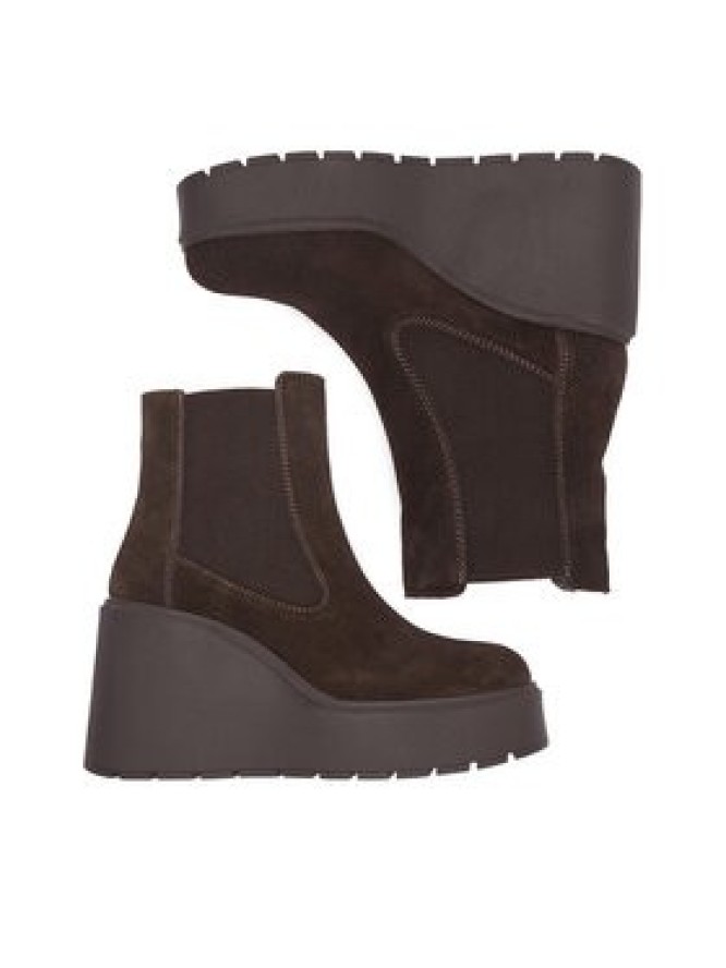 Badura Botki C-JANE-HY60195-7 Brązowy