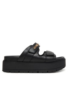 Guess Klapki FLJFAX ELE03 Czarny