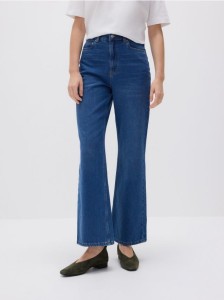 Jeansy z prostymi nogawkami - granatowy