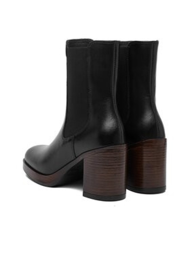 GINO ROSSI Botki C-27740PE-PLATEAU Czarny