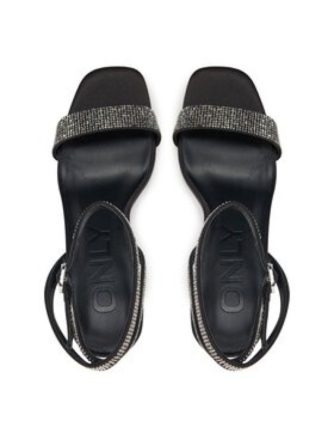 ONLY Shoes Sandały 15340872 Czarny