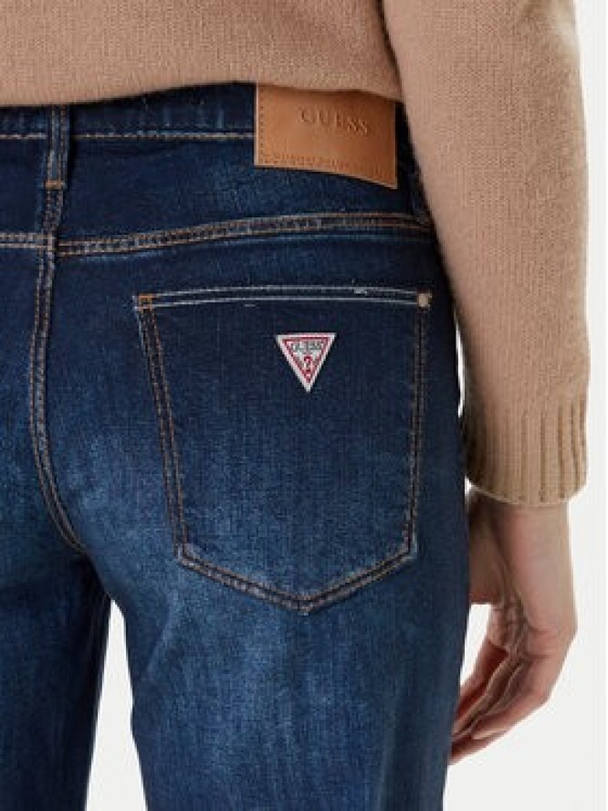 Guess Jeansy W5YA1D D0213 Granatowy Regular Fit