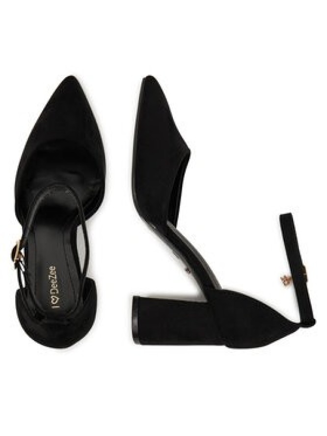 DeeZee Czółenka BK-2466-2 Czarny