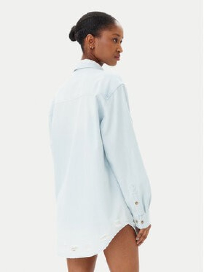 One Teaspoon Koszula jeansowa Everyday Chambray 24864 Błękitny Regular Fit