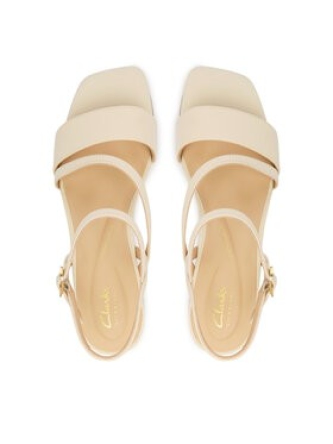 Clarks Sandały Serina35 Strap 26186118 Écru