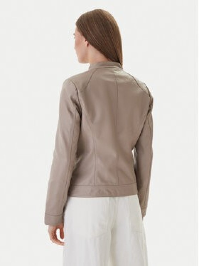 ONLY Kurtka z imitacji skóry Bandit 15081400 Beżowy Regular Fit