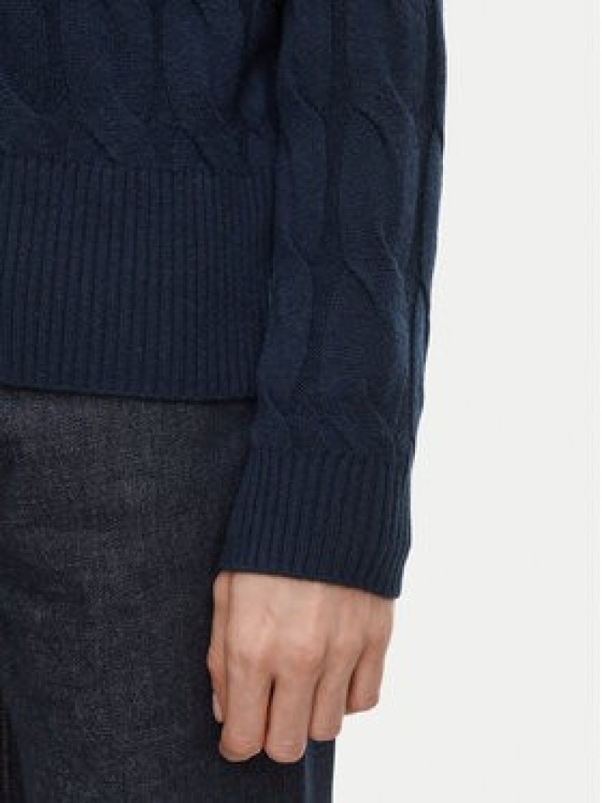 Tommy Hilfiger Kardigan Soft WW0WW52191 Granatowy Regular Fit