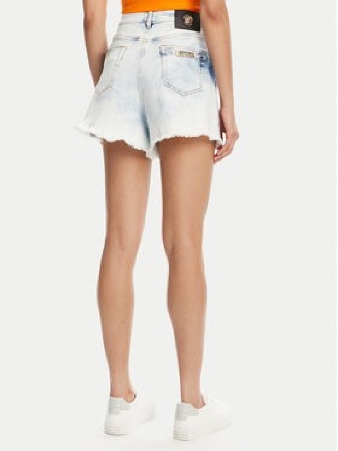 Versace Jeans Couture Szorty jeansowe 78HAD51R Niebieski Straight Fit