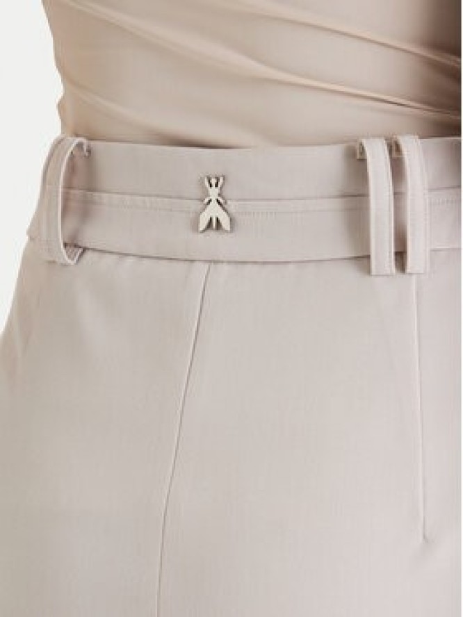 Patrizia Pepe Spódnica midi 8G0515/A498-S748 Szary Regular Fit