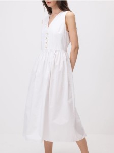 Sukienka midi - biały
