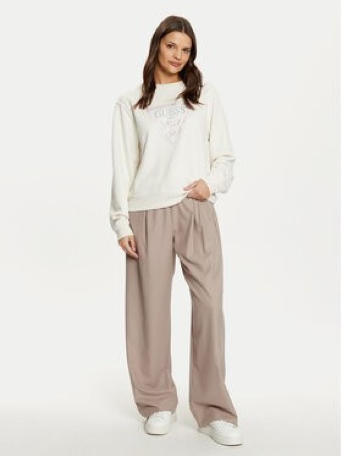 Guess Bluza W5RQ09 K8802 Écru Regular Fit