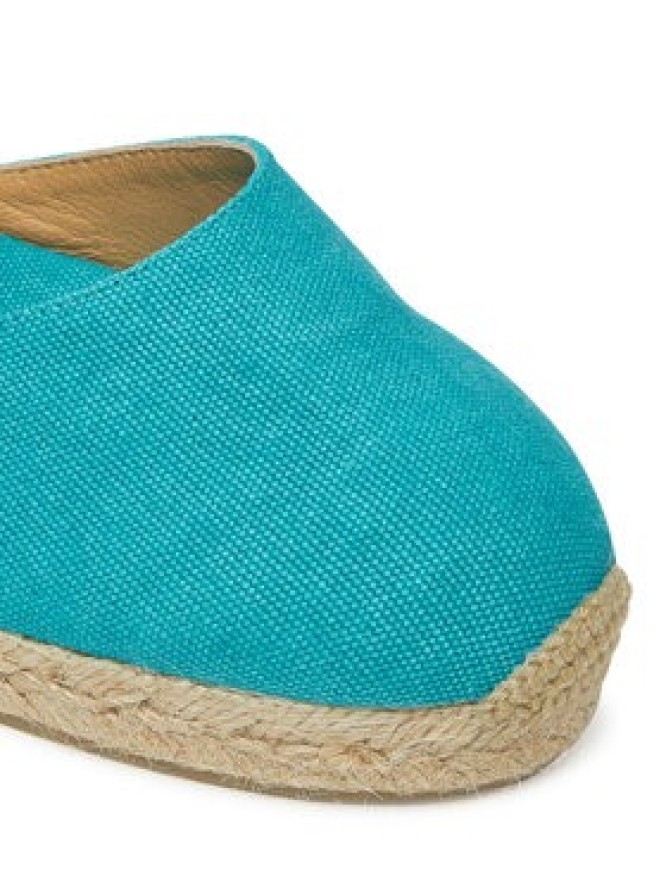 Castañer Espadryle Carina/6/002 021644 Turkusowy