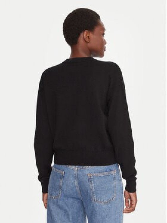 HUGO Sweter Slogix_B 50548145 Czarny Relaxed Fit