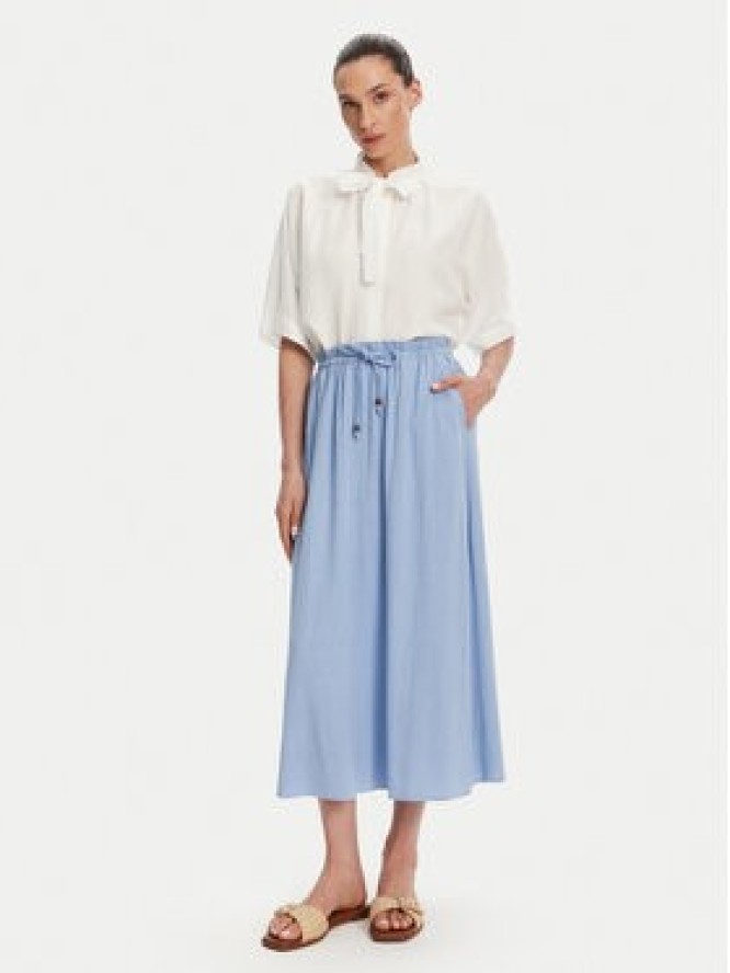 ONLY Spódnica midi Solvi 15338678 Błękitny Regular Fit