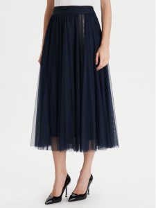 JOOP! Spódnica tiulowa 58 252S58Fridi 30046657 Granatowy Regular Fit