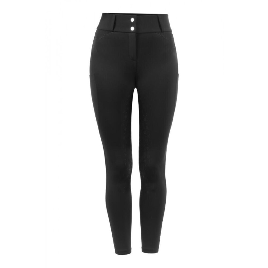 Damskie legginsy jeździeckie z pełną przyczepnością Cavallo Cavacandera