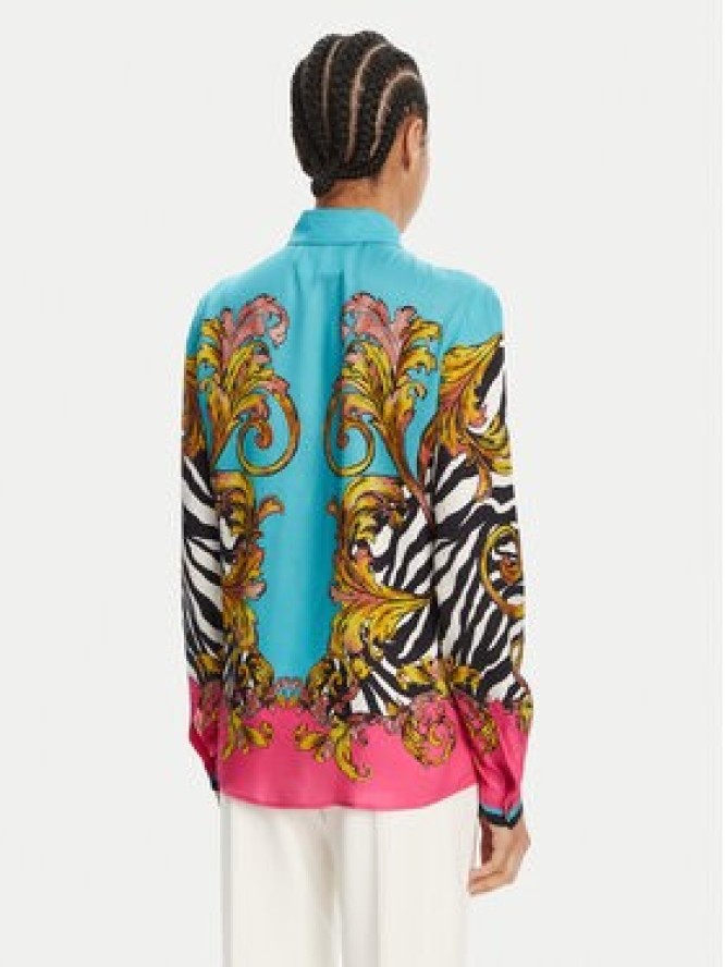 Versace Jeans Couture Koszula 78HAL2P1 Niebieski Regular Fit