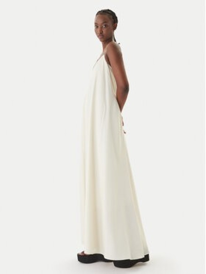 Eleh Sukienka letnia SS260102 Écru Regular Fit