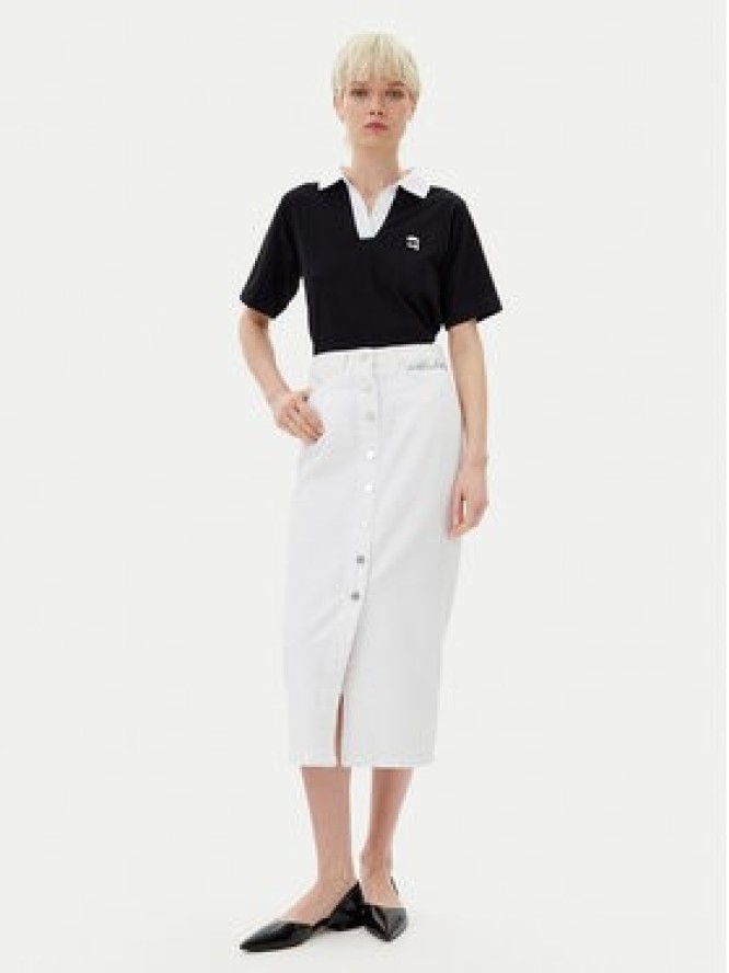 KARL LAGERFELD Polo A2W17111 Czarny Regular Fit