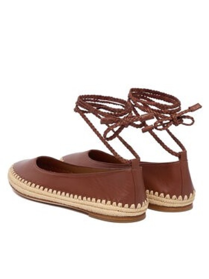 Max Mara Espadryle 2614521012670 Brązowy