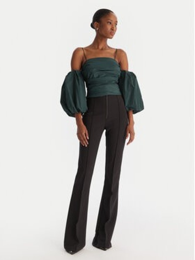 PINKO Bluzka Pallottoliere 105552 Y3LE Zielony Regular Fit