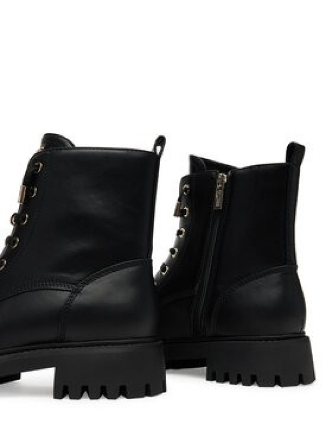 Guess Trapery FLTFNA ELE10 Czarny