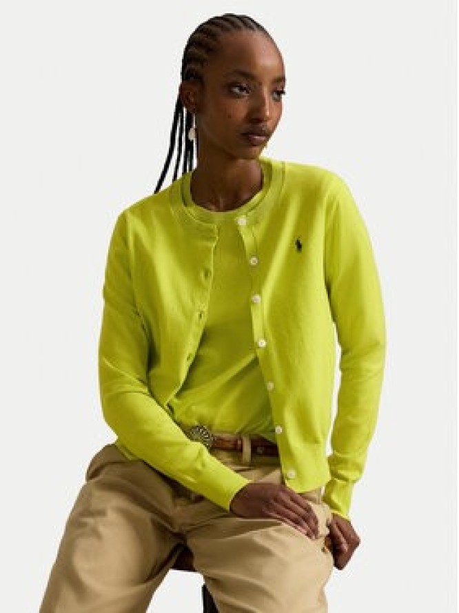 Polo Ralph Lauren Kardigan 211971871502 Zielony Slim Fit