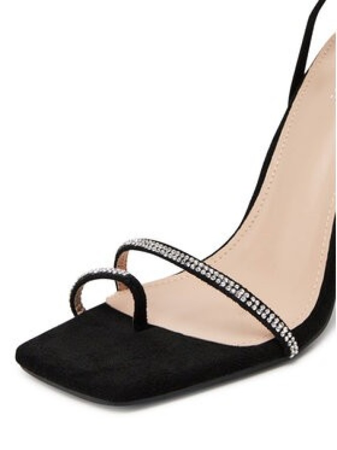 DeeZee Sandały FA3641-8 Czarny