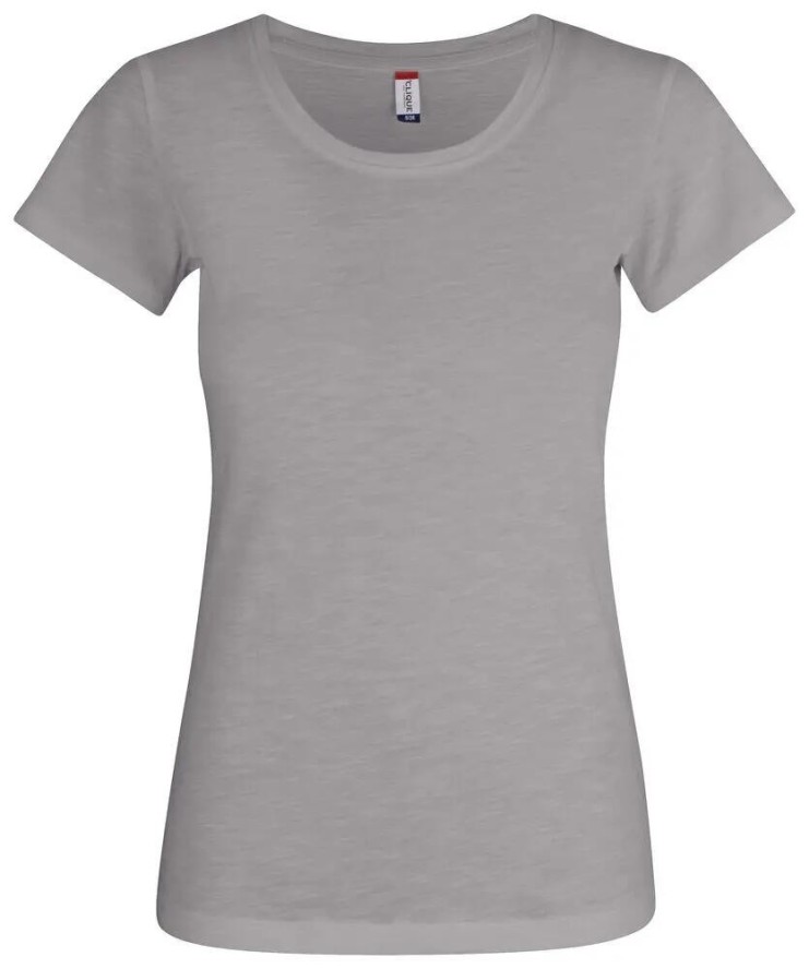 clique Slub-T Women Dopasowany T-shirt z bawełny slub