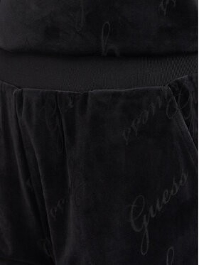 Guess Spodnie dresowe O6BB07 K5063 Czarny Regular Fit