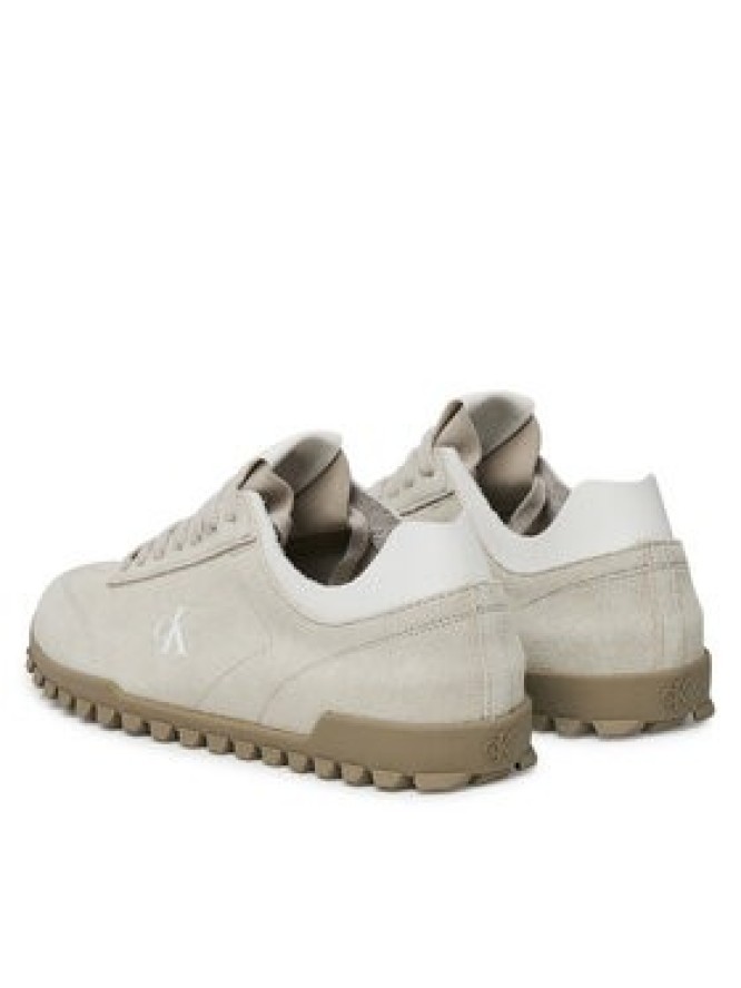 Calvin Klein Jeans Sneakersy Low Profile Runner Mg Sue YW0YW01898 Beżowy