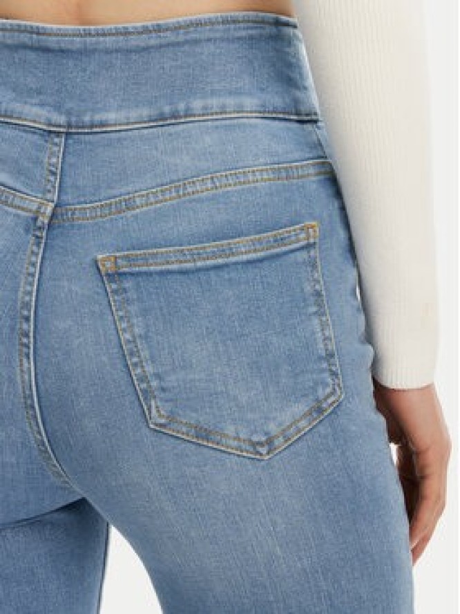 Elisabetta Franchi Jeansy PJ82D51E2 Niebieski Regular Fit