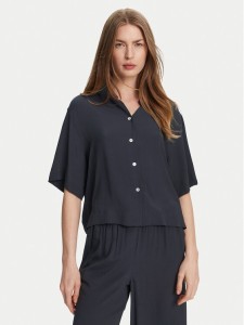 Marella Koszula Ouvert 2513111154 Granatowy Regular Fit