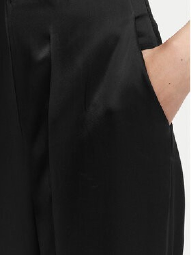 ACCESS FASHION Spodnie palazzo 63-5082-875 Czarny Wide Leg